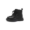 Botas Infantis 2026 Outono e Inverno Novo Estilo Botas Bordadas para Meninas Botas de Princesa para Meninas Botas de Cano Baixo para Bebês