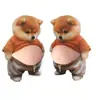 Brinquedo de Aperto Shiba Inu Adesivo Anticolisão Fofo Criativo Descompressão Carro Casa Multifuncional Decoração de Barriga de Filhote Adesivo Anticolisão