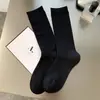 Calcetines para Mujer de Color Sólido de Longitud Media Calcetines para Primavera y Otoño Apilados Estilo Miu Calcetines Grises con Zapatos Pequeños de Cuero de Algodón de Longitud Media