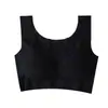 Japón Anxin Generación Sin Costuras Sin Aro de Acero Reafirmante Sueño Antishock Yoga Talla Grande Ropa Interior Deportiva Chaleco Sujetador para Mujer