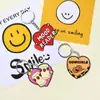 Chaveiro Criativo e Personalizado com Tema de Amor Patch de Borracha Macia PVC DIY Chaveiro de Carro Pingente de Mochila Pequeno Presente