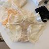 Calcinha de Renda Sexy para Mulheres, Forro Antibacteriano, Sem Costura, Respirável, Cintura Média-Baixa, Nova Calcinha Doce que Cobre o Quadril