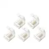 Fita LED à Prova d'Água Monocromática 5050 Conexão por Fivela Sem Solda Fita de Luz 10mm Cabo de Conexão de Acoplamento com Fivela de 2 Pinos em Ambas as Pontas