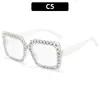 2026 Nuevas Gafas de Sol de Moda Europea y Americana Estilo Clásico Montura Grande Estrellada, Gafas de Sol Versátiles Personalizadas Incrustadas con Diamantes, Artículo Más Vendido