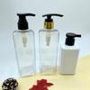 Frasco de Shampoo 250L Estilo Similar Jo Malone 300ml Frasco de Gel de Banho Masculino 500ml Frasco Quadrado Angular Frasco com Válvula Pressora