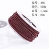 Corda de mão com núcleo enrolado, linha de grampos, corda de contas, corda de brincar Wen, linha de pulseira de sândalo vermelho com diamante, linha de tendão de borracha, linha de contas de Buda Bodhi