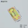 Conector Recto Espesor Código Pieza Única Pieza Larga de Hierro en Forma de Lápiz Esquina Plana de 180 Grados Pieza de Esquina Parte de Fijación Esquina Recta Muebles