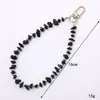 Colgante de Teléfono Móvil con Cuentas de Piedra Natural Transfronterizo Moda Versátil Colgante de Llavero para Funda de Teléfono Móvil