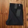 Pantalones Casuales Rectos Sueltos de Mezcla de Algodón con Fibra de Pulpa de Madera Delgada Transpirables Cómodos Color Caqui para Verano Europeo