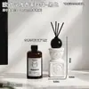 Ornamento de Coluna Romana com Padrão 3D Sem Chama para Aromaterapia para Sala de Estar, Dormitório, Mesa de Trabalho, Difundindo Fragrância, Criando uma Decoração de Casa Atmosférica