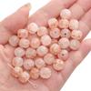10 cuentas de jade teñidas al agua de imitación de vidrio de 8 mm, cuentas de muelle rotas, cuentas de cuentas, pulseras hechas a mano, accesorios de joyería, material al por mayor