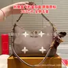 Bolso de Mujer Gris Elefante Bolso de Hombro Repujado Bolso Croissant Cadena Boulogne Bolso de Axila Herrajes de Acero Versátil