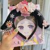 Haichao Joyería Diadema para el Cabello con Sombrero Geg para Niñas Accesorios para el Cabello Estilo Chino Antiguo para Niños Bandera de Doncella Accesorios para el Cabello Hanfu Vestido Antiguo Accesorios Cheongsam
