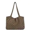 Bolso de Mano Transfronterizo de Lunares de Nicho 2026 Nuevo Bolso de Hombro Versátil de Moda Bolso Tote Clásico Casual Simple