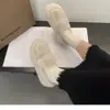Zapatos de algodón peludo para mujer para usar al aire libre, invierno 2026, forrados de felpa, sin cordones, estilo perezoso, cálidos, afelpados y cómodos