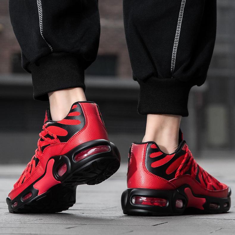 男鞋大码飞织运动鞋透气