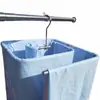 Varal Espiral para Secar Colchas e Lençóis, Varal Quadrado Giratório para Colchas, Varal de Pendurar para Varanda, Varal de Roupa