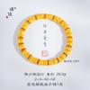 Tienda de Oro Puzuo Mismo Estilo Dorado Arenoso Diamante Rojo Anillo para Correr Pulsera de Bolas Doradas Nuevo Estilo Chino para Mujer Exquisita Pulsera de Filas de Diamantes Versátil