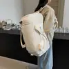 Bolsa de Viaje Plegable de Gran Capacidad, Ligera, Sencilla, Informal, para Deportes, Yoga y Fitness, Bolsa de Equipaje de Doble Espalda con Separación de Seco y Húmedo