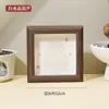 Ornamento de Porta-Retrato de Cabacinha de Pedras de Cristal Naturais 4 polegadas Cristal DIY Artesanato de Atrativo Turístico Cultural e Criativo Suporte de Exibição para Decoração de Casa