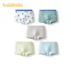 Balabala Ropa Interior de Algodón para Niños Tipo a Calzoncillos Boxer para Niños Pequeños y Niños Mayores Calzoncillos Boxer para Niñas Paquete de Cinco