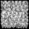 50 adesivos decorativos transparentes de borboleta branca para planners, capas de celular pintadas à mão, janelas e decorações de Natal