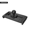 Soporte de cabeza de bola plana universal para VIN de coche, antivibración, extensible, fijo, 8-14 pulgadas, soporte plano de cabeza de bola universal