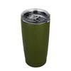 Taza térmica de acero inoxidable para Navidad transfronteriza, 20 oz, 304, taza de café, doble vacío, logotipo imprimible