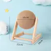 Arranhador de madeira, arranhador durável, corda de sisal, bola arranhadora 3D resistente a arranhões para gatos, afiador de garras, estrutura de escalada para gatos, brinquedo para gatos