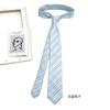 Corbata de estudiante de alta calidad JK/DK para niñas, uniforme escolar, insignia a rayas, decoración de estilo universitario, estilo japonés moderno, hecha a mano para hombres.