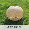 Abajur de Lanterna de Bambu Puramente Artesanal, Luminária Pendente Criativa com Personalidade Estilo Chinês, Design Artístico para Restaurante e Pousada, Lâmpada Retrô para Casamento