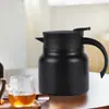 Tetera Térmica Portátil de Gran Capacidad, Cafetera para Preparar Té de Acero Inoxidable 316, Adecuada para Té Blanco Añejo, Uso en Oficina, Pantalla de Temperatura, Portátil