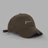 Nova Boné de Baseball Versátil Moda Bordado Boné Bico de Pato Tendência Casual Chapéu Adulto Atacado Personalizado Logotipo Comércio Exterior