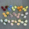 3 Rosas Artificiais Elsa para Decoração de Cena de Casamento, Decoração de Casa e Hotel, Rosas para Atacado Transfronteiriço