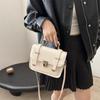 Bolsos Texturizados de Moda para Mujer 2026 Nuevo Estilo Coreano Otoño e Invierno Bolso de Mano Retro Bolso Cruzado de Hombro para Chicas de Nicho