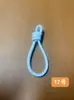Xiaohongshu Llavero de Coche Trenzado de Cuero DIY Colgante Cuerda de Muñeca Colgante de Llavero de Coche Colgante de Bolsa