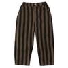 Calça Listrada Vertical Infantil Meninos Outono Solta Algodão Puro Meninas Calça Casual Listrada Novas Primavera e Outono Calça Longa de Bebê