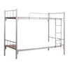 Tubo Redondo 50mm Curva Grande Cama de Solteiro Dormitório Cama de Solteiro Dupla Camada de Ferro Cama com Estrutura de Ferro 1.2m Cama de Estudante Cama de Ferro Forjado Escolar