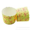 Utensilios para hornear Tazas para pastel de alta temperatura Maffen Tazas para pastel Mecánica de horno 50 piezas/tira