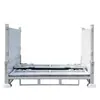 Caja Metálica Plegable Caja Plegable de Plástico Almacenamiento Caja de Placa de Hierro Caja de Lata Marco de Material para Camión de Logística Estante Plegable