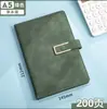 Caderno Novo Couro de Alta Qualidade Bloco de Notas Personalizado Fivela em U Traje de Presente de Negócios Presente de Acompanhamento Logotipo Imprimível