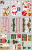Nuevas pegatinas decorativas de Navidad comercio exterior transfronterizo pegatinas electrostáticas para ventanas puertas y ventanas de cristal pegatinas navideñas SKJD2322