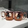 Pareja Mayor del Hogar Cepillando y Lavando Taza de Alto Valor Niños y Estudiantes Taza de Dientes Diente Cepillo de Dientes Taza para Enjuague Bucal Lujo Ligero