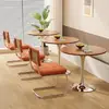 Silla de ratán usada, cómoda para estar sentado mucho tiempo, adecuada para mesas y sillas de comedor en casa, silla con respaldo para casa de huéspedes y hotel, silla curva de imitación de ratán para cafetería