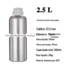 Garrafas de Alumínio para Óleos Essenciais em Estoque 50ml-6L Latas de Alumínio Polidas Antifurto para Fragrância, Químicos, Agentes de Cura de Pesticidas e Eletrólito Fotovoltaico