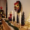 Venda direta da fábrica transfronteiriça europeia pequeno chifre retrô dourado castiçal de vela mesa romântica decorações para jantar à luz de velas
