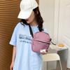 Bolso de Textura Simple para Mujer Verano 2022 Nuevo Estilo Bolso Pequeño de Niña Bandolera Sobaco Bolso Cuadrado Pequeño Color Sólido Bolso de Hombro