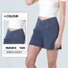 Shorts de Mezclilla Anchos de Cintura Alta de Nuevo Estilo Transfronterizo Europeo y Americano para Mujer, Adelgazantes y Levanta Glúteos, con Bolsillos, Corte Holgado, Shorts de Alta Elasticidad