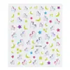 Al por mayor al contado transfronterizo Pegatinas para Uñas Arte de Uñas Sol Arcoíris Caballo Blanco Pequeño Unicornio Lindo Pegatinas para Uñas Infantiles Calcomanías