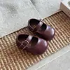 Zapatos para bebé niña, zapatos de cuero de otoño, zapatos de suela blanda para bebés de un año, zapatos para niños pequeños, zapatos de princesa para niñas, zapatos elegantes para niñas